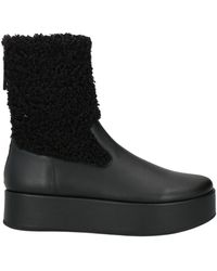 HABILLÈ - Ankle Boots Textile Fibers - Lyst