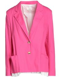 ViCOLO - Fuchsia Blazer Cotton, Elastane - Lyst