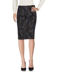 Pinko Falda corta - Gris