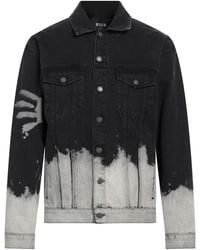 MSGM - Denim Outerwear - Lyst