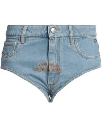 Gcds - Denim Shorts - Lyst