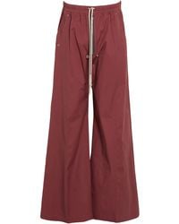 Rick Owens - Pants Cotton, Elastane - Lyst