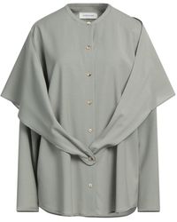 LE17SEPTEMBRE - Shirt Wool, Polyester, Polyurethane - Lyst