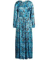 Jucca - Azure Maxi Dress Viscose - Lyst