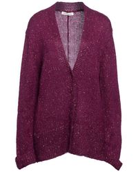 Manila Grace - Cardigan Acrylic, Polyamide, Mohair Wool, Polyester - Lyst