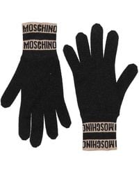 Moschino - Gloves Viscose, Polyamide, Polyester - Lyst