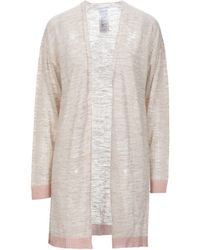 Caractere - Cardigan Linen, Polyester, Viscose, Metallic Fiber - Lyst