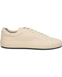 Officine Creative - Cream Sneakers Leather - Lyst