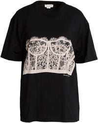 McQueen - T-Shirt - Lyst