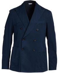 Manuel Ritz - Blazer Organic Cotton, Linen, Elastane - Lyst