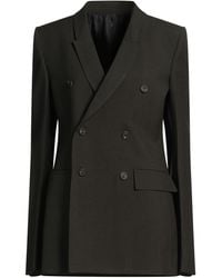 Rick Owens - Dark Blazer Virgin Wool - Lyst