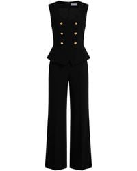 SIMONA CORSELLINI - Jumpsuit Polyester, Elastane - Lyst