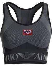 EA7 - Top Polyamide, Polyester, Elastane - Lyst