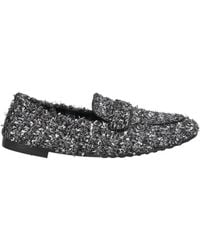 Tory Burch - Loafers Textile Fibers, Leather - Lyst