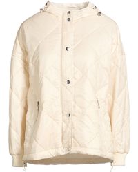 Eleventy - Cream Puffer Polyamide - Lyst