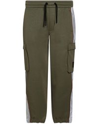 EA7 - Pants Cotton, Polyester - Lyst