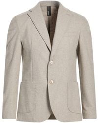 Imperial - Sand Blazer Polyester, Viscose, Wool - Lyst