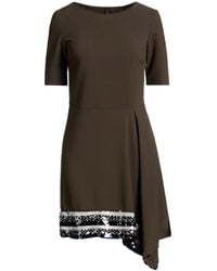 Imperial - Mini Dress Polyester, Viscose, Elastane - Lyst