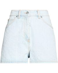 MSGM - Denim Shorts - Lyst