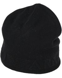 Emporio Armani - Hat Wool, Acrylic - Lyst