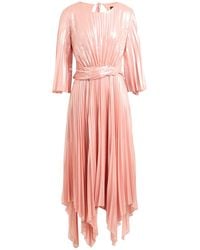 SIMONA CORSELLINI - Edizione Limitata Midi Dress Polyester, Polyamide, Elastane - Lyst