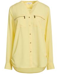 Calvin Klein - Shirt Polyester - Lyst
