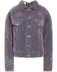 MSGM - Denim Outerwear - Lyst