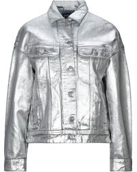 Acne Studios Capospalla jeans - Metallizzato