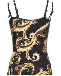 Versace Jeans Couture - Top Cotton, Elastane, Polyurethane Resin, Polyester - Lyst