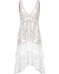 Jonathan Simkhai Lace Midi Dress - White