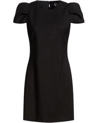 McQueen - Mini Dress Wool, Elastane - Lyst