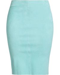 Jitrois - Midi Skirt Lambskin, Cotton, Elastane - Lyst