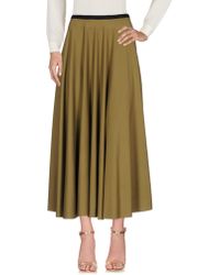Harris Wharf London Jupe longue - Vert