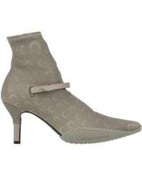 Marine Serre Ankle Boots - Gray