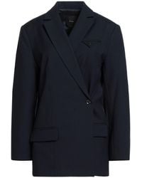 Pinko - Midnight Blazer Wool, Cotton - Lyst