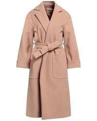 Biancoghiaccio - Camel Coat Polyester - Lyst