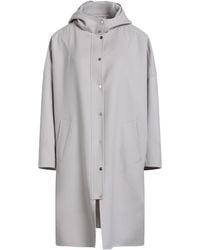 Herno - Overcoat & Trench Coat Virgin Wool, Polyester - Lyst