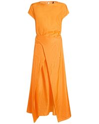 Pierantonio Gaspari - Maxi Dress Silk - Lyst
