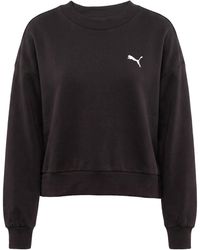 PUMA - Sweatshirt Cotton, Elastane - Lyst