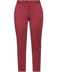 Rose' A Pois - Brick Pants Polyester, Viscose, Elastane - Lyst