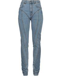 Mugler - Pantaloni Jeans - Lyst