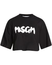 MSGM - T-Shirts - Lyst