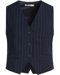 hinnominate - Tailored Vest Polyester, Viscose, Elastane - Lyst