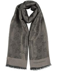 Emporio Armani - Scarf Viscose, Modal, Polyester - Lyst