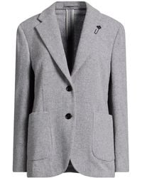 Lardini - Blazer Virgin Wool, Silk, Polyamide, Cashmere - Lyst