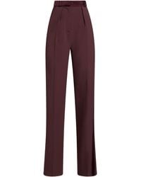 Elisabetta Franchi - Light Pants Polyester, Elastane - Lyst