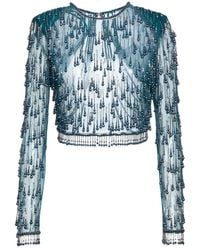 Elisabetta Franchi - Top - Lyst