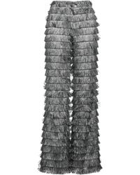 Alberta Ferretti - Pants Polyester - Lyst