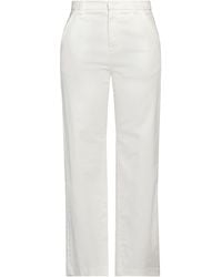 Dondup - High-Rise Straight-Leg Pants - Lyst