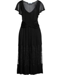 Blumarine - Vestido midi - Lyst